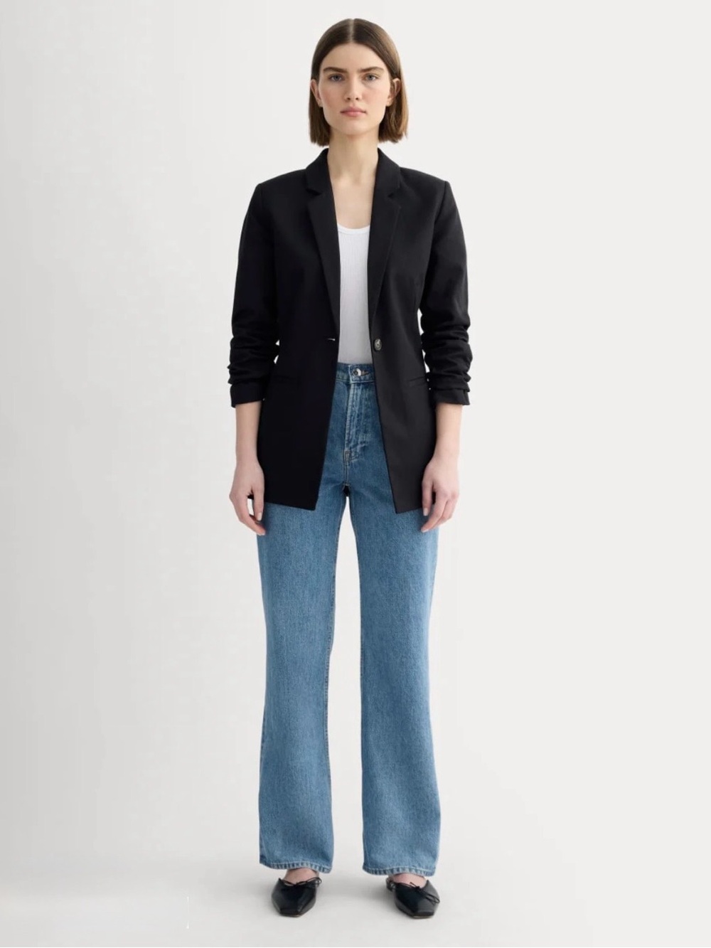 NWT Everlane The 90s Forever Jean in Mid Indigo